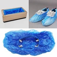 Akcesoria turystyczne - Foliowe buty ochronne 100 szt - miniaturka - grafika 1