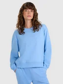 Bluzy damskie - 4F Bluza dresowa nierozpinana bez kaptura damska - niebieska XXL - miniaturka - grafika 1