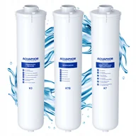 Wkłady filtrujące - Komplet filtrów, wkładów do wody Aquaphor, filtr wody Kryształ B Eco - miniaturka - grafika 1