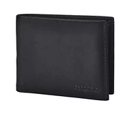 Portfele - Samsonite Aanval 2 Slg akcesoria podróżne - portfel Pozioma portfel: 12,2 x 1,5 x 9,7 cm, Czarny (czarny), Horizontale Geldbörse: 12.2 x 1.5 x 9.7 cm, akcesoria podróżne - portfel - miniaturka - grafika 1