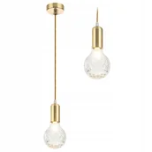 Lampy sufitowe - Lampa Sufitowa Wisząca Złota W Stylu Retro Gold - miniaturka - grafika 1