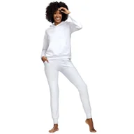 Dresy damskie - Komplet dresowy damski biały seattle dkaren-xxl - miniaturka - grafika 1