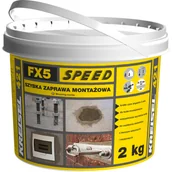 Zaprawy budowlane - Szybka zaprawa montażowa FX5 speed 421 2 kg - miniaturka - grafika 1