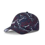 Akcesoria jeździeckie - Ariat Czapka z daszkiem COTTON PRINT - team snaffle - miniaturka - grafika 1