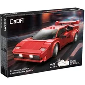Klocki - Klocki plastikowe CADA Red Shadow Race Car Zdalne sterowanie C51085W - miniaturka - grafika 1