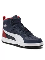 Buty dla chłopców - Puma Sneakersy Rebound Rugged Jr 388243 03 Granatowy - miniaturka - grafika 1