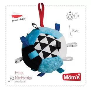 Piłeczka sensoryczna przytulanka od Mom's Care 0+ - Maskotki i pluszaki - miniaturka - grafika 1