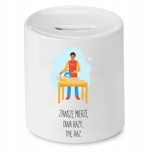 Dla Okulisty Skarbonka na Urodziny na Prezent z Nadrukiem ze Zdjęciem + Opakowanie na prezent (wzór 04) - Skarbonki Dla Okulisty Skarbonka na Urodziny na Prezent z Nadrukiem ze Zdjęciem + Opakowanie na prezent (wzór 04) - Skarbonki - miniaturka - grafika 1