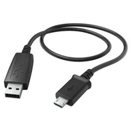 Kable USB - Hama Kabel Usb - microUSB 0.6m czarny - miniaturka - grafika 1
