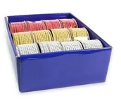 Notesy i bloczki - Sznurek ozdobny 2mmx5m (12szt) - miniaturka - grafika 1