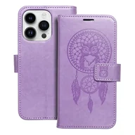 Etui i futerały do telefonów - OEM Kabura Mezzo Book Do Iphone 14 Pro Łapacz Snów Fioletowy - miniaturka - grafika 1