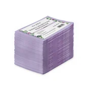 Apteczki i materiały opatrunkowe - Aba Group Serweta Podfoliowana Cięta Fiolet 50 szt - miniaturka - grafika 1