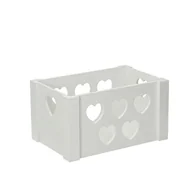 Pojemniki na zabawki - Skrzynka Hearts 23X35X20Cm, 23X35X20Cm - miniaturka - grafika 1