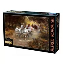 Unbekannt Puzzle 1000 części - Alfred Wierusz-Kowalski - Country Wedding WI01 - Puzzle - miniaturka - grafika 1
