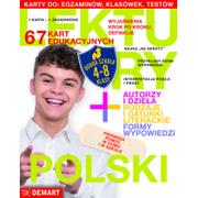 Podręczniki dla szkół podstawowych - Demart Karty do: egzaminów, klasówek, testów. 67 kart edukacyjnych. Język polski. Dobra szkoła. Klasy 4-8 praca zbiorowa - miniaturka - grafika 1