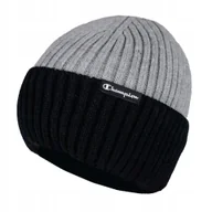 Czapki i chusty sportowe męskie - CHAMPION Czapka Zimowa Szara 805662 ONE SIZE - miniaturka - grafika 1