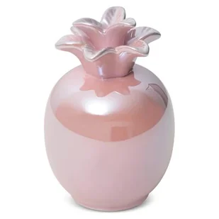 Figurka dekoracyjna EUROFIRANY Simona 1 02 9 x 14 cm Różowy - Pozostałe akcesoria kuchenne - miniaturka - grafika 1