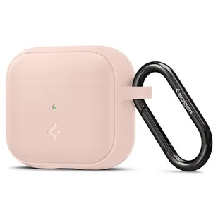 Apple SPIGEN Etui na słuchawki SPIGEN Silicone Fit Airpods 3 Różowy - Akcesoria do słuchawek - miniaturka - grafika 1