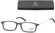 Okulary korekcyjne, oprawki, szkła - Montana Kieszonkowe Okulary SLIM do Czytania MR53 moc:+2 - miniaturka - grafika 1