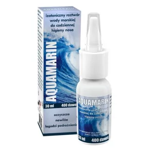 Fortis Pharmaceuticals Aquamarin aerozol do nosa 30 ml (400 dawek) 9079883 - Leki na alergię - miniaturka - grafika 1