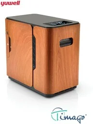 Yuwell Koncentrator tlenu do użytku domowego - model YU-500 - kolor drewniany - Sprzęt ratunkowy - miniaturka - grafika 1