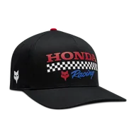 Czapki damskie - Czapka z Daszkiem FOX Honda Flexfit CzarnyL/XL - miniaturka - grafika 1