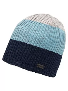 Czapki damskie - Ziener Damska czapka Indete/ciepła, dzianina, z wełny alpaki, zimowy niebieski, Usex 202141 - grafika 1