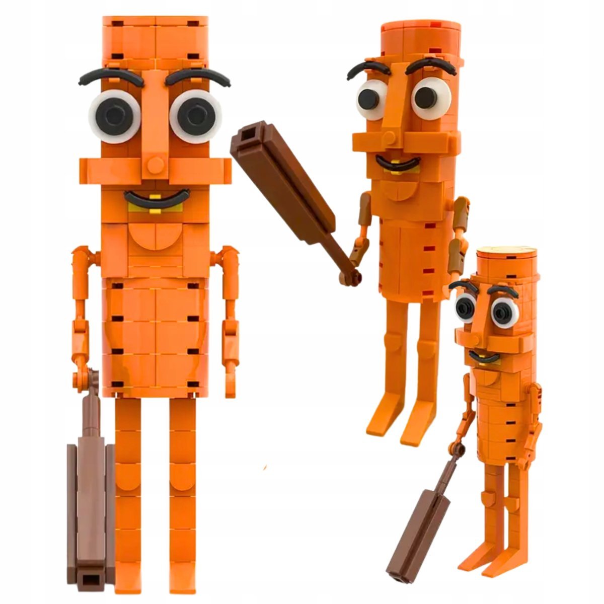 Klocki Konstrukcyjne Tung Tung Sahur Tralalero Brainrot Figurka 147 el.