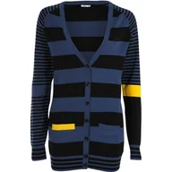 Swetry damskie - Adidas Originals Sweter Cardigan W68114 granatowy XXS - miniaturka - grafika 1