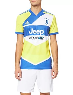 adidas adidas Męska koszulka Juventus Turyn Ausweichtrikot replika Juventus Evacuation, Shock Yellow/Hi-res Blue S18, S GS1439_S - Koszulki męskie - miniaturka - grafika 1