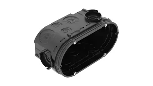 Obo bettermann Puszka podtynkowa hermetyczna podwójna gł. 66mm UG 66-DV-L 2003723 /10szt./ 2003723 - Puszki elektryczne i akcesoria - miniaturka - grafika 1