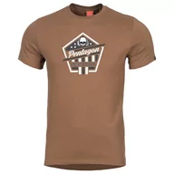 Odzież taktyczna i umundurowanie - Pentagon - Koszulka Ageron T-Shirt - Victorious - Coyote -K09012-VI-03 - miniaturka - grafika 1