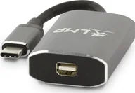 Adaptery i przejściówki - Adapter USB LMP 16138 USB-C - DisplayPort Mini Szary LMP-USBC-M-DP-SG - miniaturka - grafika 1