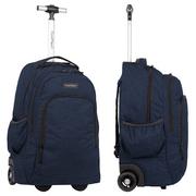 Plecaki szkolne i tornistry - Plecak Młodzieżowy Na Kółkach Coolpack Summit Dark Blue  E85024 - miniaturka - grafika 1