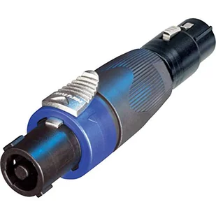 Neutrik Adapter złącza głośnikowego Złącze męskie Speakon - Złącze żeńskie XLR N - Złącza, przejściówki, adaptery - miniaturka - grafika 1
