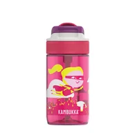 Bidony dla dzieci - Kambukka Butelka na wodę dla dzieci Kambukka Lagoon 400 ml - flying supergirl 11-04015 - miniaturka - grafika 1