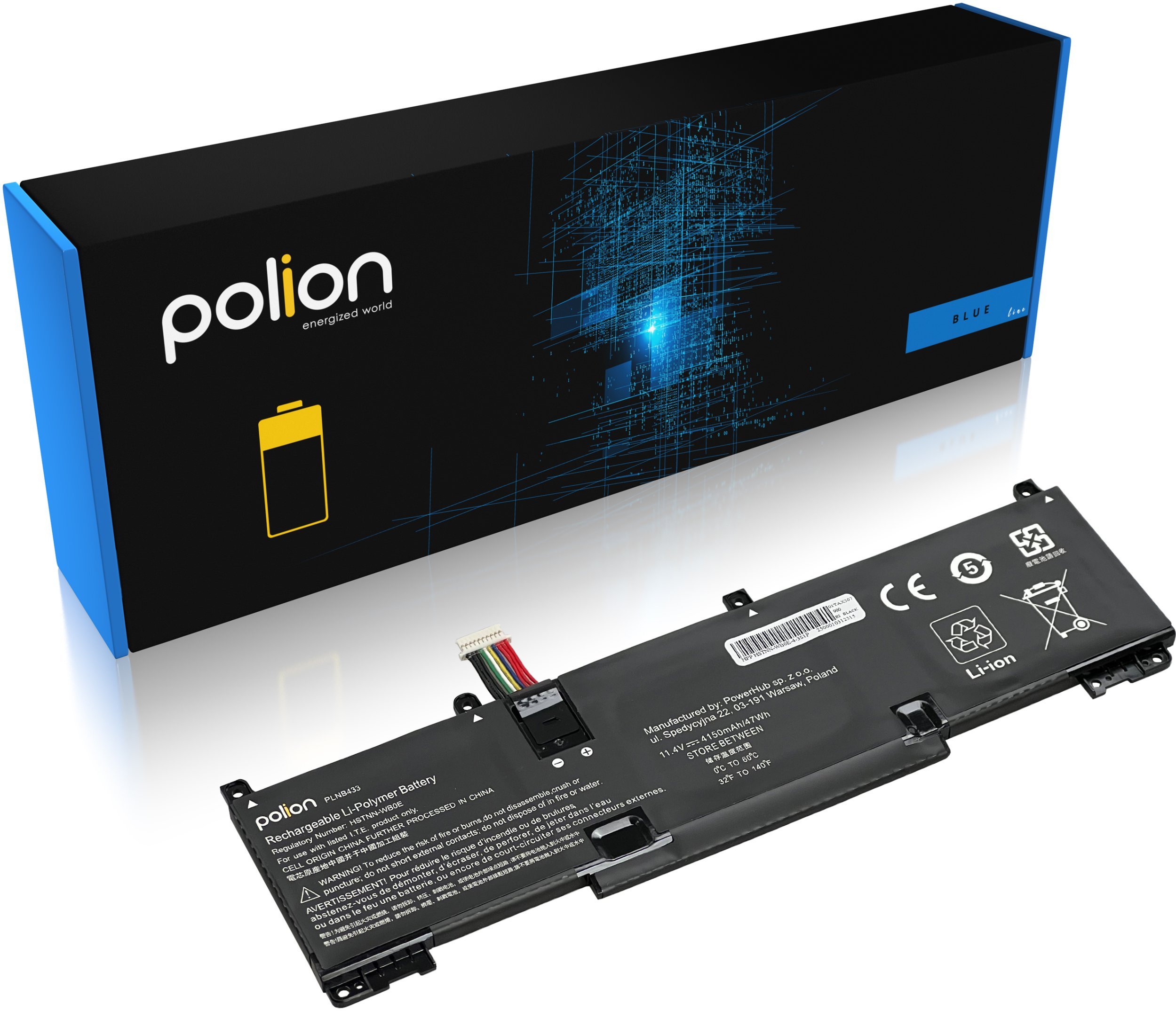 Bateria do laptopa HP HSTNN-WB0E EliteBook 640 645 650 655 G9 G10 4150mAh