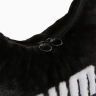 Torebki damskie - Torebka damska Puma UP PAUX FUR SLOUCHY HOBO czarna 09186901 - miniaturka - grafika 1