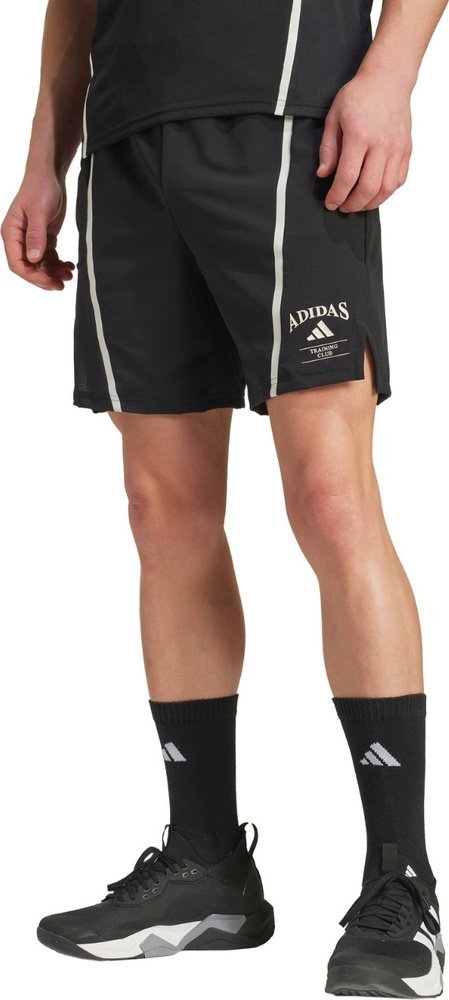 Spodenki męskie adidas Designed for Training Legacy Heritage czarne KA5283 L