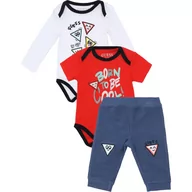 Śpiochy dla niemowląt - Guess Body 2-pack + spodnie | Comfort fit - miniaturka - grafika 1