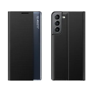 New Sleep Case etui Samsung Galaxy A54 5G pokrowiec z klapką podstawka czarne - Etui i futerały do telefonów - miniaturka - grafika 1