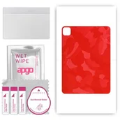 Akcesoria do tabletów i e-booków - folia naklejka skórka strukturalna na TYŁ do Apple iPad Pro 11 2022 - Moro Camo Czerwony - apgo SKINS - miniaturka - grafika 1