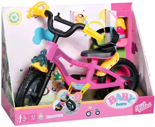 Rower dla lalek Baby Born Bike 835012 43 cm (4001167835012) - Akcesoria dla lalek - miniaturka - grafika 1