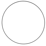 Wyposażenie pokoiku dziecięcego - [000171] Obręcz metalowa baza do łapacza snów 30cm czarna - miniaturka - grafika 1