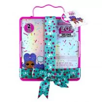 LOL Surprise LOL Surprise Prezent Deluxe Różowa Walizka z 2 Lalkami Seria 2 576419 0000046045 - Lalki dla dziewczynek - miniaturka - grafika 2