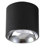 Lampy sufitowe - Abigali LAMPA sufitowa VAIOLETT DL10C-NW Abigali okrągła OPRAWA metalowa LD 10W 4000K downlight czarny DL10C-NW - miniaturka - grafika 1