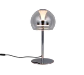 Lampy stojące - TRIO FLYNT 531610106 futurystyczna lampa stołowa szklana LED 8W CCT wykończenie chromowe - miniaturka - grafika 1