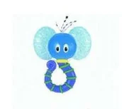 Gryzaki dla dzieci - Nuby Gryzak z żelem-słonik NB473E - miniaturka - grafika 1