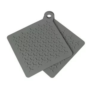 Blomus Zestaw 2 podkładek pod naczynia BLOMUS Agave Green Flip, zielony, 19,5x19,5 cm - Miseczki i talerzyki dla dzieci - miniaturka - grafika 1