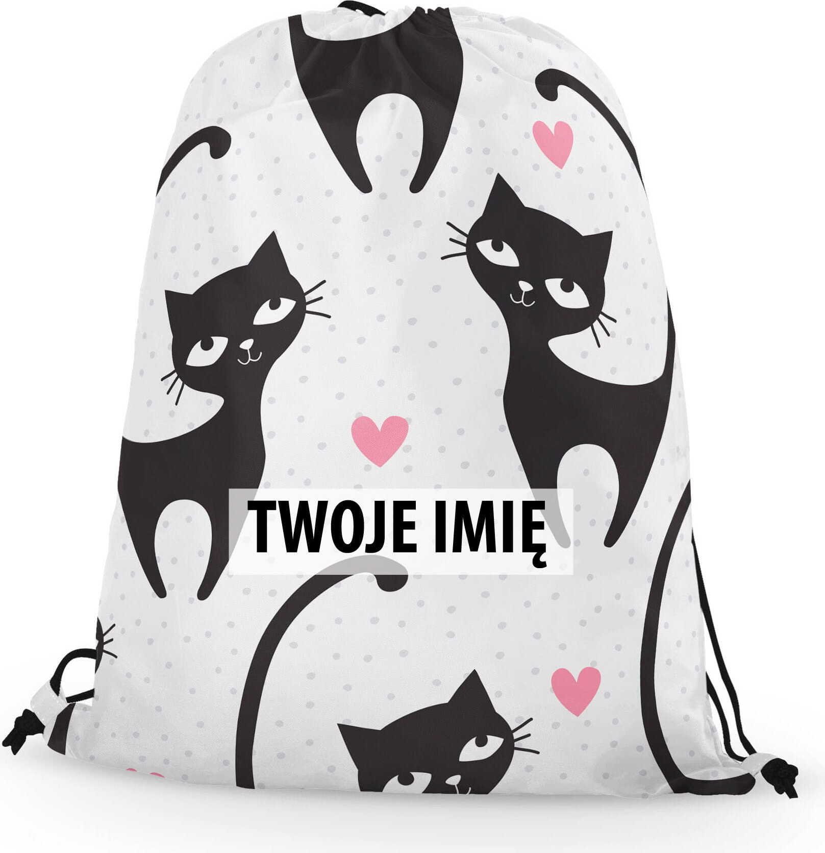 WORKO-PLECAK DZIECIĘCY z Twoim imieniem Kotki 136